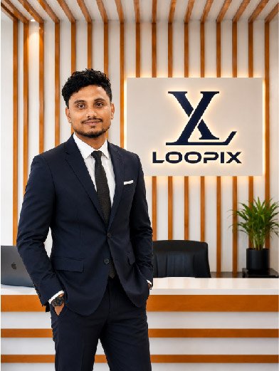 Afjal Hussain, Founder & CEO of Loopix